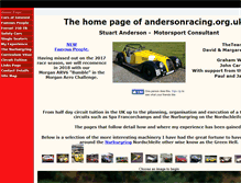 Tablet Screenshot of andersonracing.org.uk